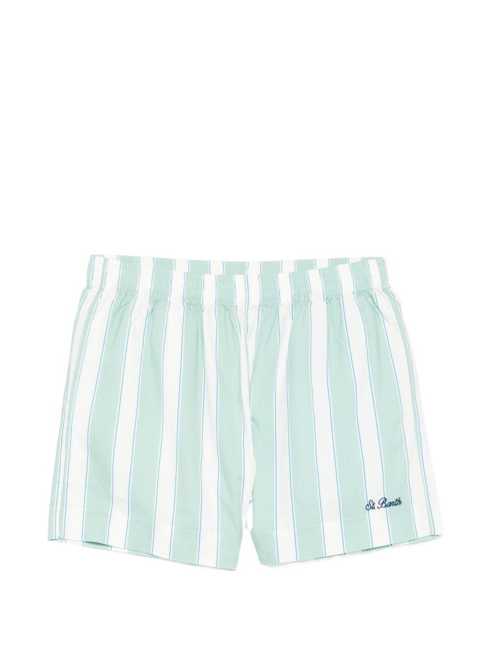 Shorts per donna MC2 Saint Barth multicolore con design a righe MEA002 00521L MC2 ST. BARTH 