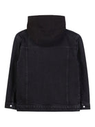 Giacca per bambino Hugo Kids denim con cappuccio G00490 Z02 Hugo 