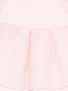 Abito eleganti per neonata Simonetta rosa con volant SY1001 O0069 508 SIMONETTA KIDS 