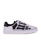 Sneakers Pacific Bones per bambino Amiri Kids bianche e nere con suola in rilievo ACSNSN1006 001 AMIRI KIDS 
