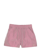 Shorts per bambina Herno Kids rosa con dettaglio logo PT000003G12483Z 4173 HERNO KIDS 