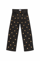 Jeans per bambina Pinko Kids nero con occhielli KFPA047CDS061 5026 PINKO KIDS 