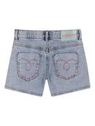 Shorts per bambina Billieblush azzurro con paillettes U21884 Z22 BILLIEBLUSH KIDS 