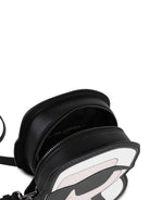 Borsa a mano per bambina Karl Lagerfeld Kids nera con tracolla Z31211 09B KARL LAGERFELD KIDS 