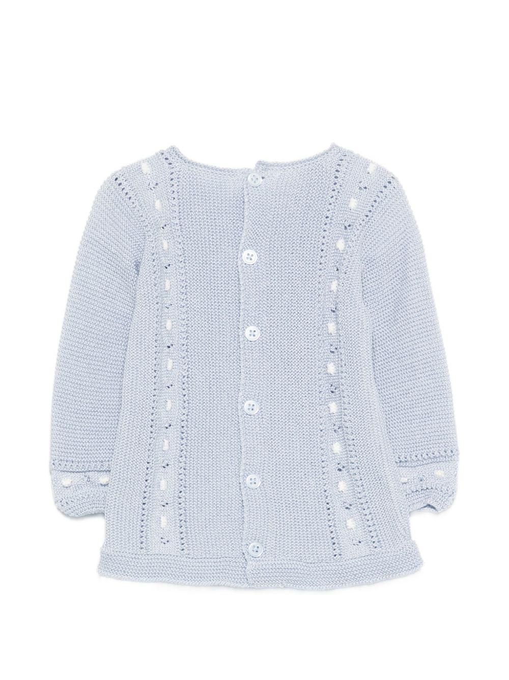 Set due pezzi per neonato Paz Rodriguez azzurro a maniche lunghe 103-123255 80 PaZ RODRIGUEZ KIDS 