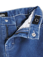 Shorts Arts per bambino Molo denim con design a cinque tasche 6S26H105 5653 MOLO KIDS 