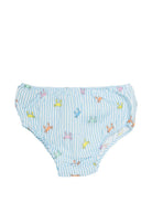 Set t-shirt e culotte per neonato MC2 Saint Barth multicolore con design granchi SAMY001 02084L MC2 ST. BARTH KIDS 