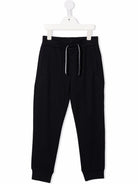 Pantaloni sportivi per bambino Emporio Armani Kids blu con chiusura con coulisse 8N4PS9 1JRIZ 0920 EMPORIO ARMANI KIDS 