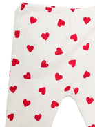 Tutina per neonati Petit Bateu bianca con stampa con cuore A0DRL 01 PETIT BATEAU KIDS 