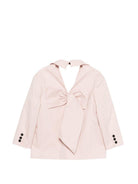 Giacca per bambina Douuod Kids rosa con colletto con revers rosa DY2A04 G0197 504 DOUUOD KIDS 
