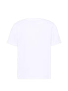T-shirt per bambino Casablanca Kids bianca con stampa grafica KPF26JTS03803 PALM CASABLANCA KIDS 
