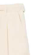 Pantaloni dritti per bambino Paolo Pecora Kids beige con coulisse PP4002 SALE PAOLO PECORA KIDS 