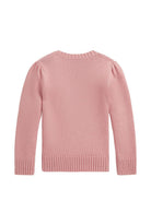 Maglione per bambina Polo Ralph Lauren Kids rosa con ricamo orsetto 312B17822 001 Ralph Lauren kids 