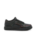 Sneakers per bambino Amiri Kids nere con dettaglio cuciture a contrasto AC326SN00 0002 AMIRI KIDS 