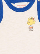 Top per neonato Bobo Choses beige con stampa grafica sul davanti B126AB163 101 BOBO CHOSES KIDS 