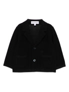 Cardigan per neonato Emporio Armani Kids blu con bottoni tascabili EB001223 AF23412 UB118 EMPORIO ARMANI KIDS 