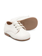 Scarpe primi passi per neonato Eli1957 beige con lacci 14027AK BEIGE Eli Kids 