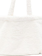 Borsa a spalla per bambina Elisabetta Franchi La Mia Bambina bianca con logo ricamato EFBO1170SP003 0004 ElISABETTA FRANCHI KIDS 
