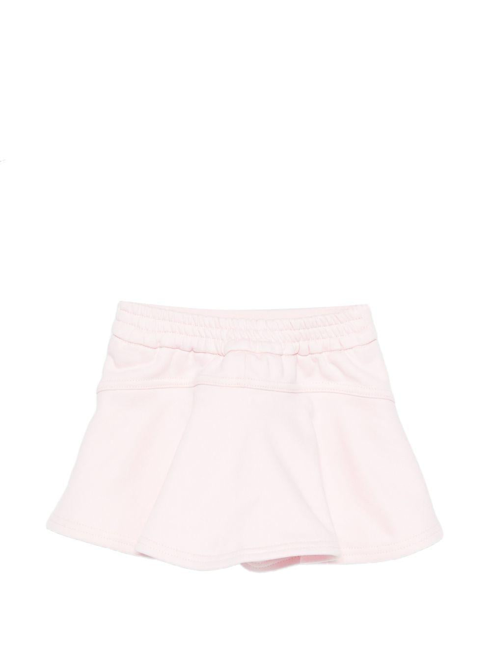 Shorts per neonata Givenchy Kids rosa con vita elasticizzata H31183 44Z GIVENCHY KIDS 