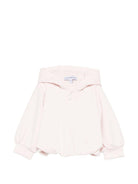 Felpa per neonata Emporio Armani Kids rosa con chiusura con zip EG000909 AF16133 UA205 EMPORIO ARMANI KIDS 