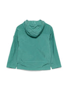 Giubbino per bambino C.P. Company verde con cappuccio CUS010L3C00 30326 C.P.COMPANY KIDS 