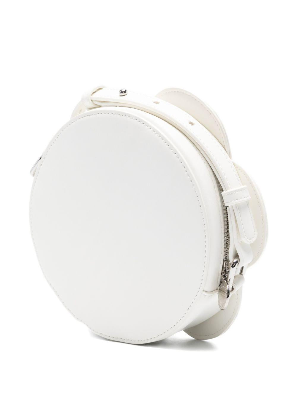 Borsa a fiore per bambina Stella McCartney Kids bianca con design margherita TY0D08 Z2429 101 STELLA McCARTNEY KIDS 
