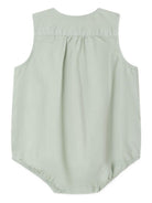 Body per neonati Bonpoint verde con taschino sul petto C06OOVW00001 041C BONPOINT KIDS 