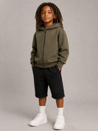 Pantaloni sportivi per bambino Givenchy Kids neri con stampa logo sul retro H31284 09B GIVENCHY KIDS 