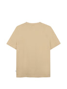 T-shirt per bambino Boss Kids beige con stampa grafica J52979 249 BOSS KIDS 