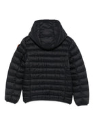 Piumino per bambino Save The Duck Kids nero con applicazione J30650B GIGA21 10000 SAVE THE DUCK KIDS 