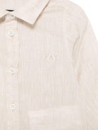 Camicia per neonato Fay Kids beige con colletto classico FY5500 Z3681 107 FAY KIDS 