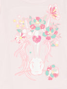 T-shirt per bambina Billieblush rosa con stampa grafica U22167 44L BILLIEBLUSH KIDS 