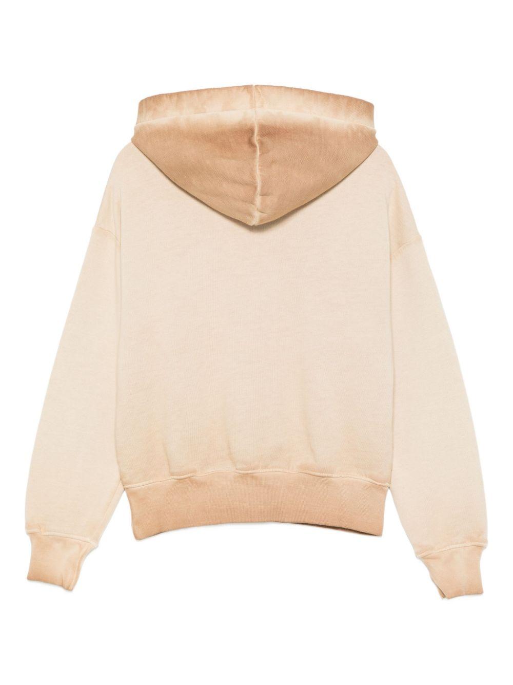 Felpa per bambino MSGM Kids beige con cappuccio F5MSJUHS020 MS030 MSGM KIDS 