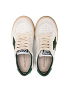 Sneakers Ball Star per bambino Golden Goose Kids bianche con applicazione con logo sulla linguetta F00439F004827 10502 GOLDEN GOOSE KIDS 
