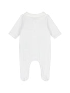Tutina per neonati Tartine & Chocolat bianca con decorazioni ricamate sul davanti CC54070 01 TArtine & Chocolat KIDS 