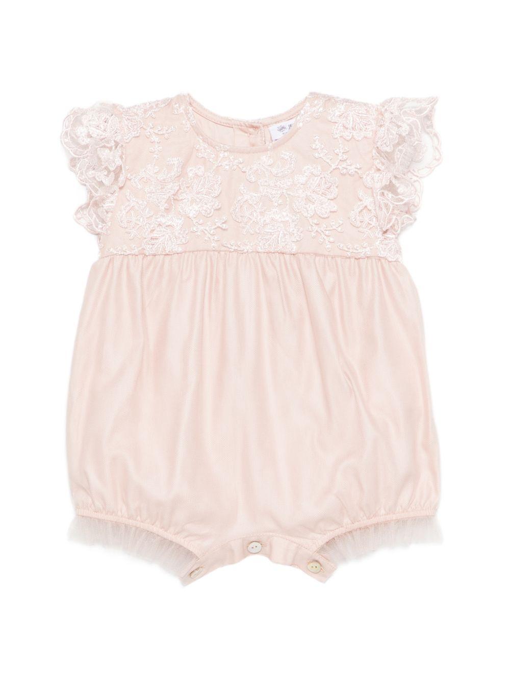 Tutina per neonata Jesurum Baby rosa con dettagli in pizzo AMARILLO VAR.48 JESURUM KIDS 