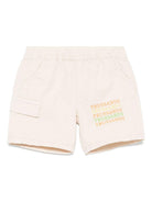 Shorts per neonato TRUSSARDI JUNIOR beige in cotone TIP25023BE BEIGE LIGHT TRUSSARDI JUNIOR 