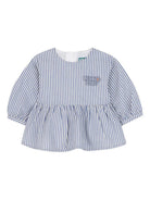 Set due pezzi per neonata Kenzo Kids blu a righe K61263 780 KENZO KIDS 
