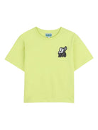 T-shirt per bambino Kenzo Kids verde lime con dettaglio sul petto K61761 545 KENZO KIDS 