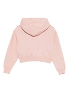 Felpa per bambina Off-White Kids rosa con cappuccio e stampa con logo OGBB00BF25FLE001 3B07 OFF WHITE KIDS 