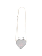 Borsa per bambina Bonpoint argento con effetto glitterato P06GBAW00001 089 BONPOINT KIDS 