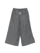 Pantaloni per bambino MSGM Kids grigi con elastico in vita S6MSJUPA038 102 MSGM KIDS 