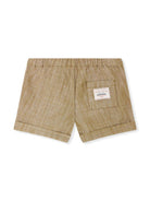 Shorts Ecady per neonata Bonpoint beige con tasca posteriore S05YBEW00004 066 BONPOINT 