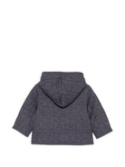 Giubbino per neonato Emporio Armani Kids blu scuro con finitura trapuntata EB001526 AF28746 UA030 EMPORIO ARMANI KIDS 