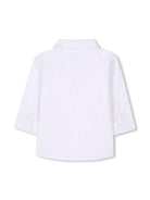 Set con pantaloni per neonato Karl Lagerfeld Kids bianco con motivo Ikonik Karl Z30505 N48 KARL LAGERFELD KIDS 