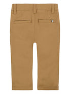 Pantaloni da bambino Boss Kids beige con tasche frontali J52705 269 BOSS KIDS 
