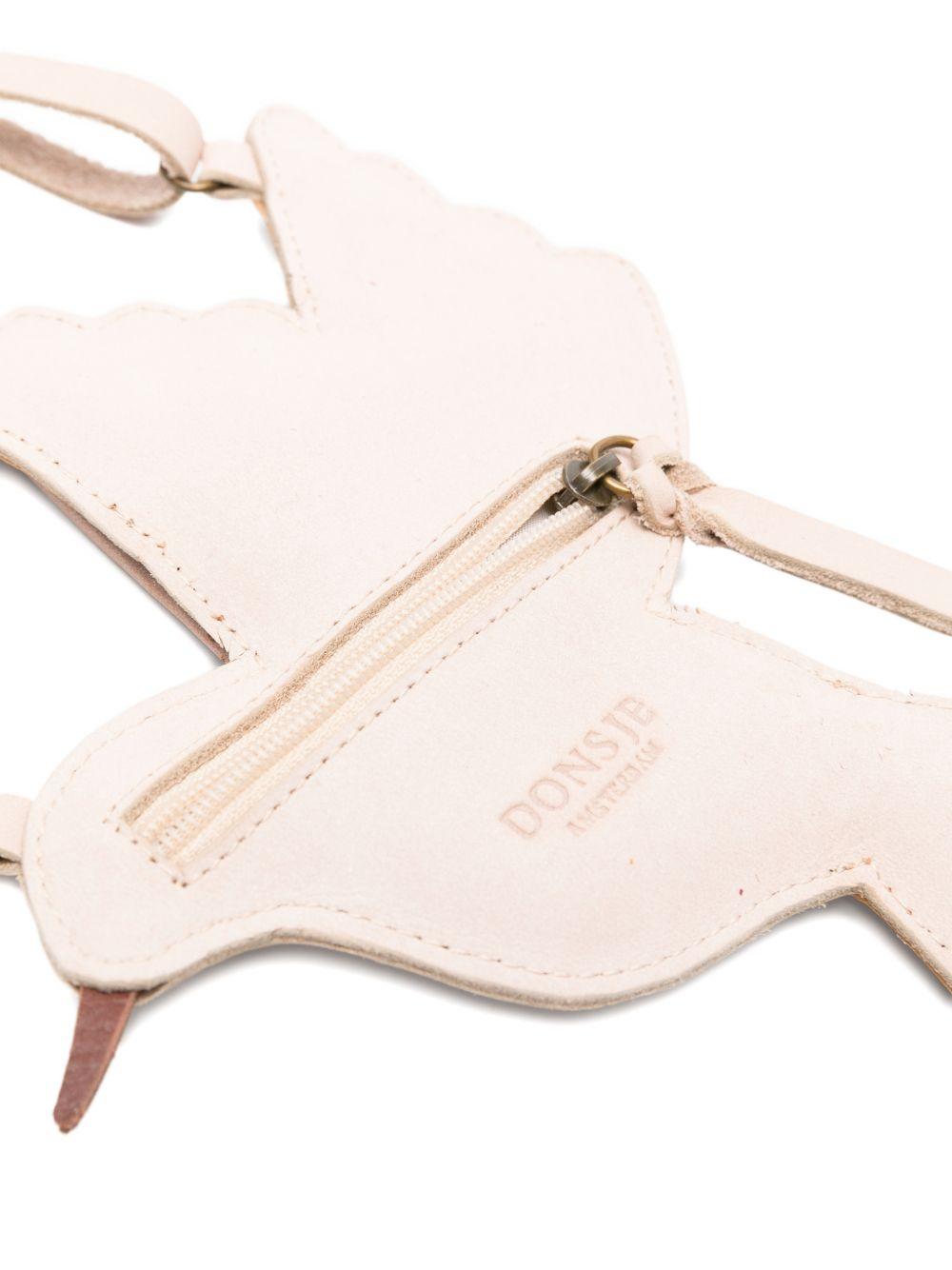 Borsa a tracolla per bambina Donsje rosa con applicazione di uccelli 5003051 NL10J DONSJE KIDS 