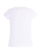 T-shirt per bambina Monnalisa Sweet Candies bianca con stampa grafica 11G609 7201 0099 MONNALISA KIDS 