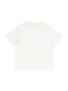T-shirt per bambino Burberry Kids bianca con stampa grafica orsacchiotto 8117538 A1464 BURBERRY KIDS 