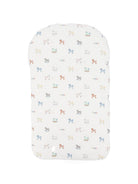 Sacco nanna per neonati Fendi Kids bianco con stampa cavallo a dondolo all-over BUJ332 AVW8 F0ZA0 FENDI KIDS 